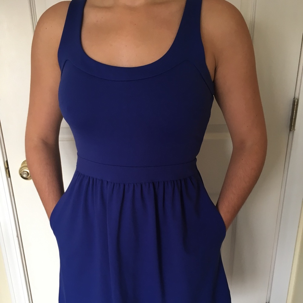 Royal blue Cynthia Rowley dress
